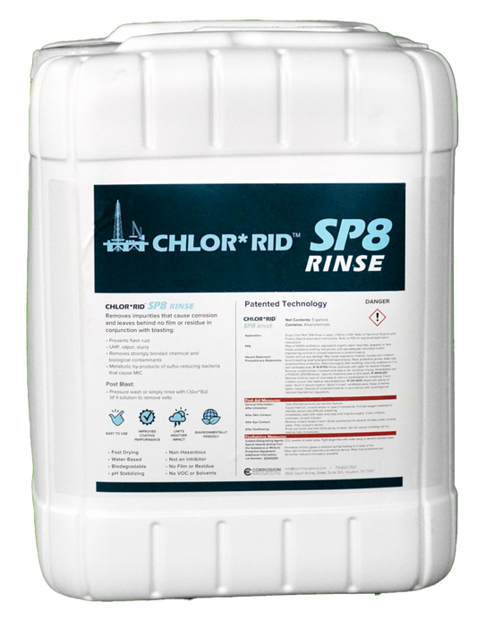 Chlor*Rid SP8 Rinse (5 US Gallons)