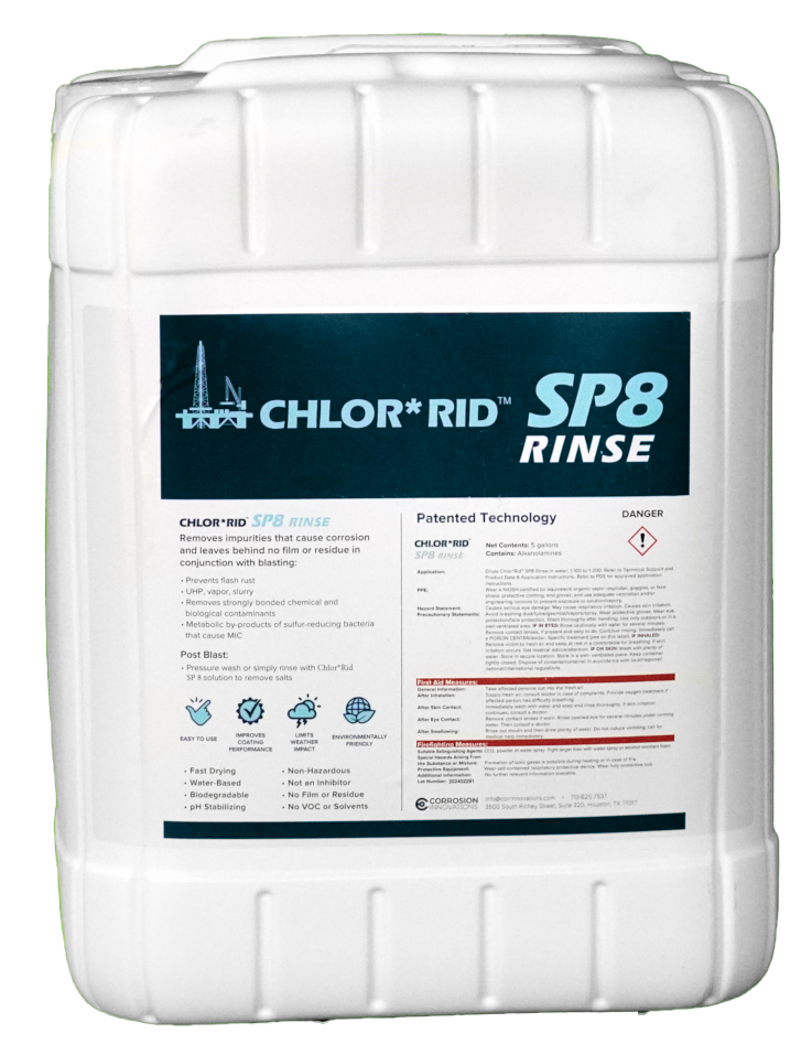 Chlor*Rid SP8 Rinse (5 US Gallons)